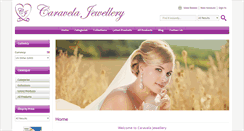 Desktop Screenshot of caravelajewellery.com